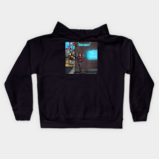 Stephanie art work Kids Hoodie